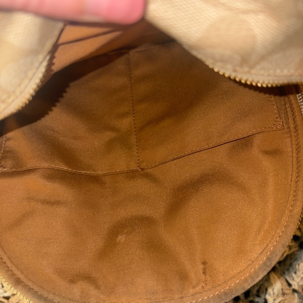 Coach Beige and Pink Women's Backpack - Picture 10 of 11